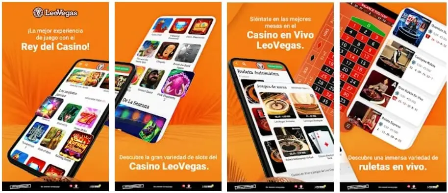 app del casinò leovegas