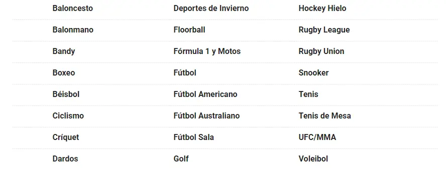 catalogo sportivo paf