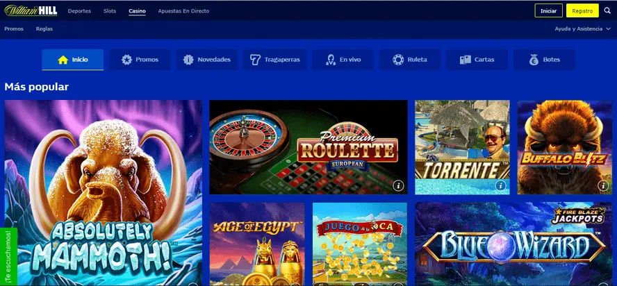portale del casinò william hill