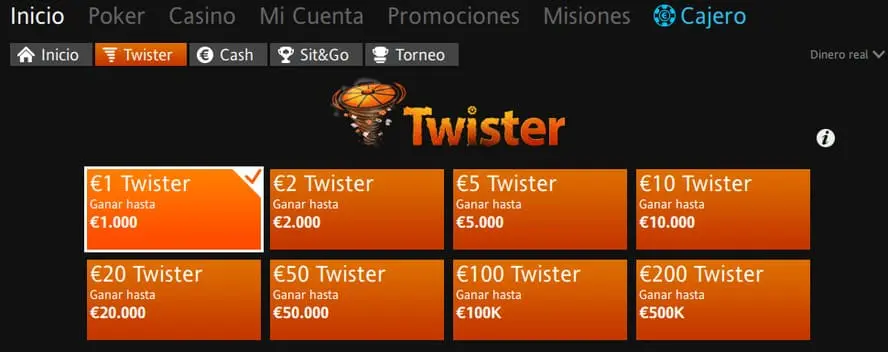 twister sportivo