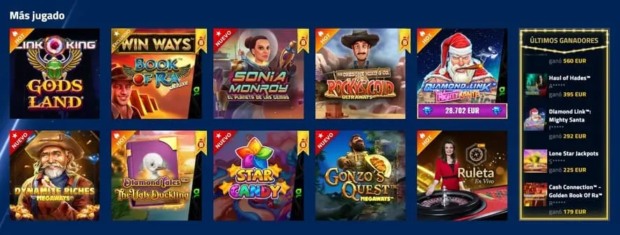 Slot machine online del casinò Admiralbet