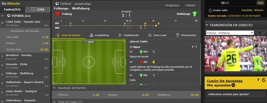 scommesse live efbet