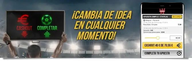 funzione cash out winamax