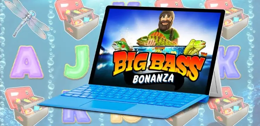 Slot Big Bass Bonanza con alto RTP 96,71%