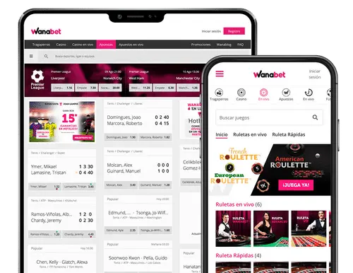 app mobile wanabet