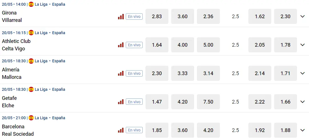 Quote di Joker Bet la Liga