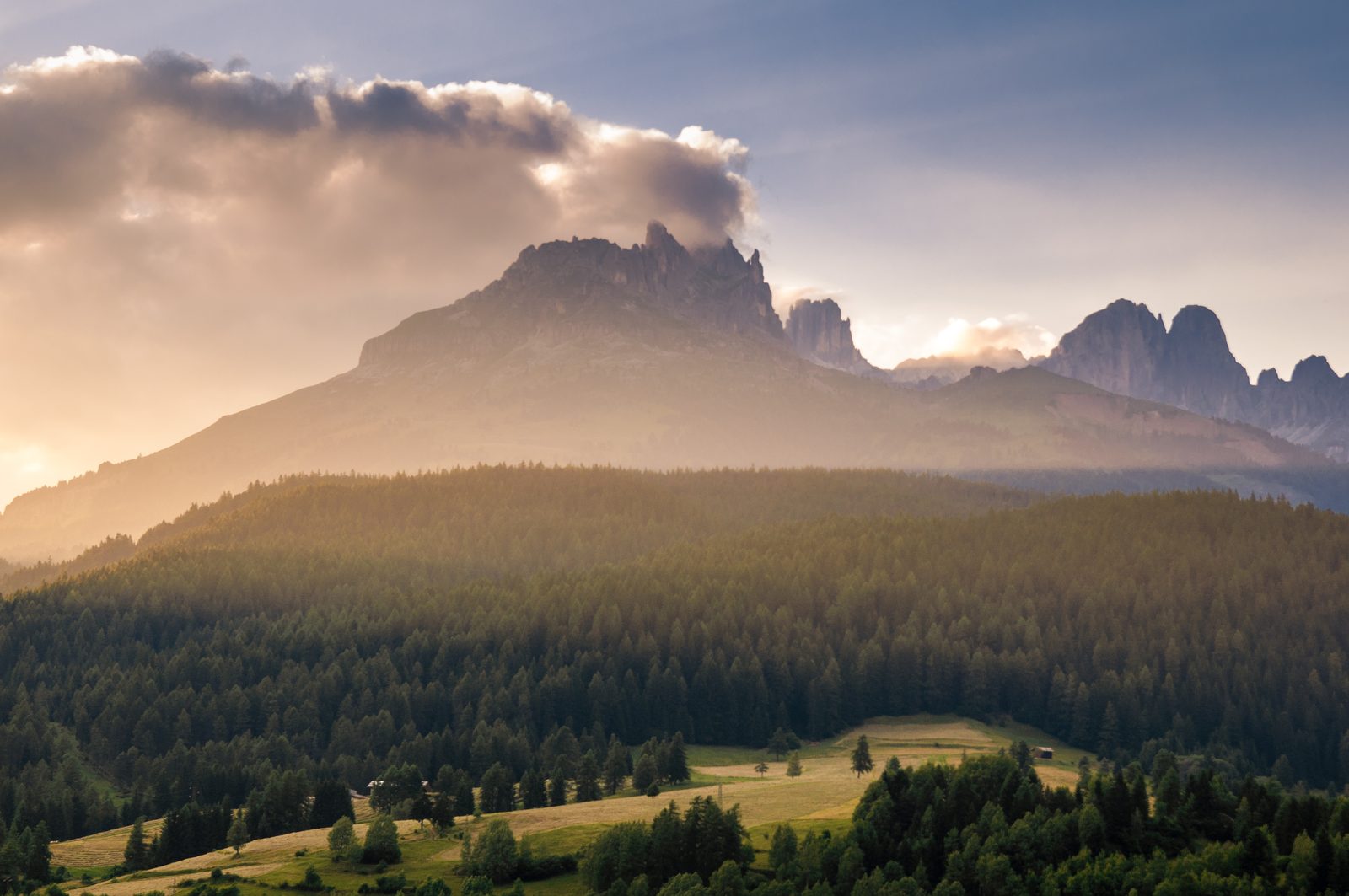 Clouds in the Dolomites (Unsplash)